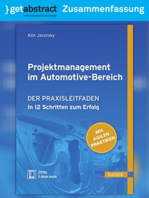 cover image of Projektmanagement im Automotive-Bereich (Zusammenfassung)